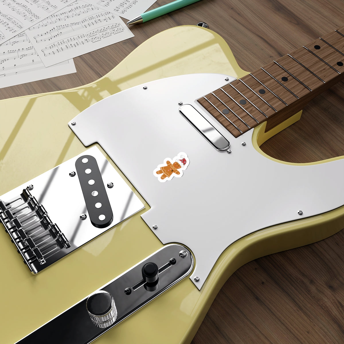 Rx Gingerbread Sticker #1
