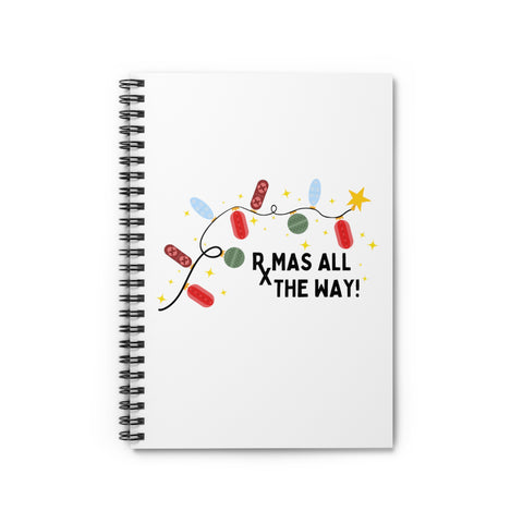 Rxmas all the way! - Notebook (White)