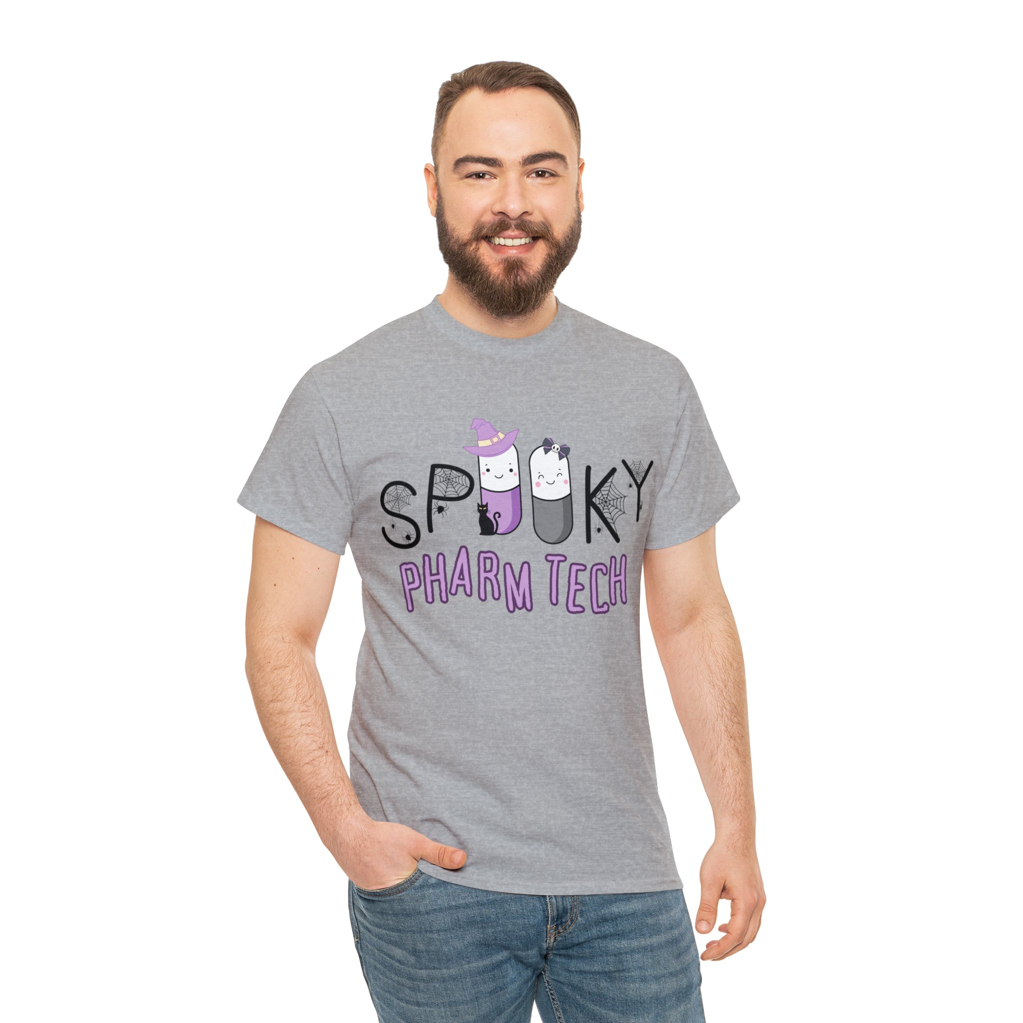 Spooky Pharm Tech "Spider Webs" T-Shirt