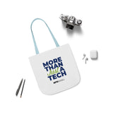 RxTech Day 2025 "More Than Just A Tech" (White) - Polyester Canvas Tote Bag