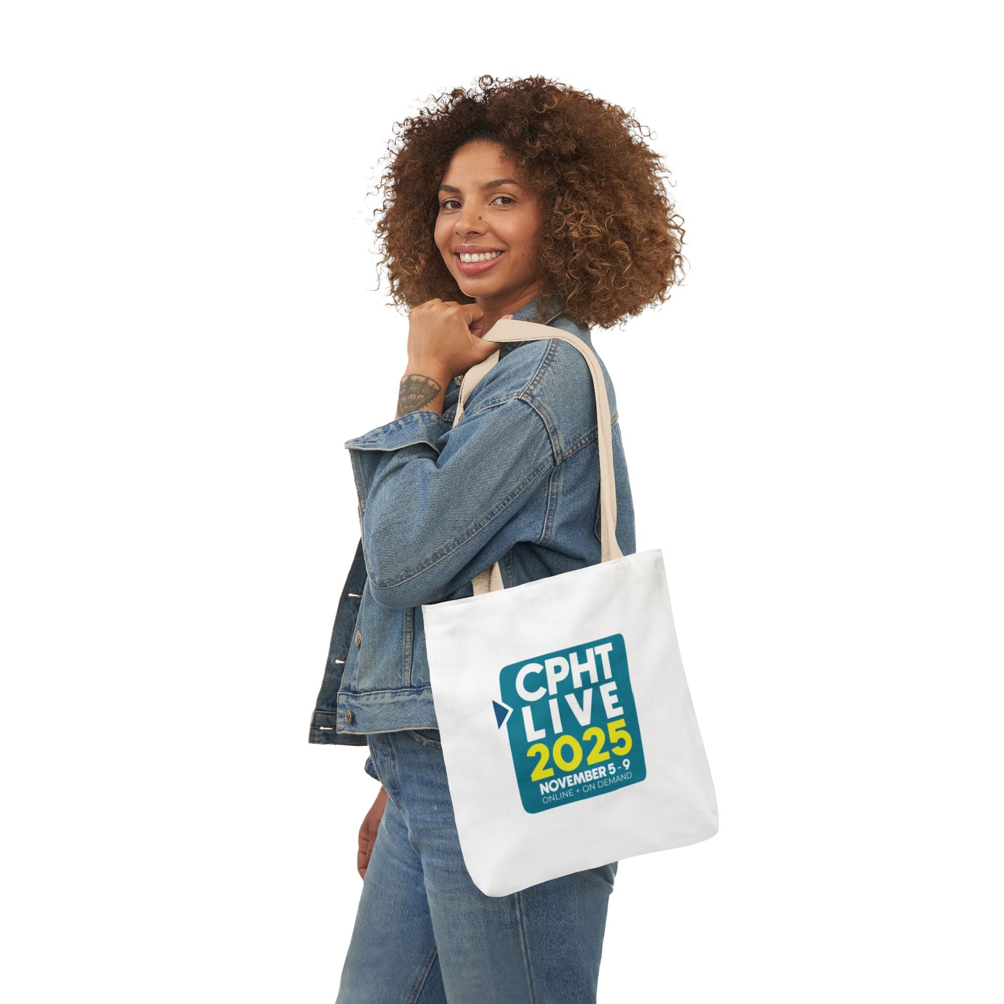 CPhT Live 2025 - Polyester Canvas Tote Bag