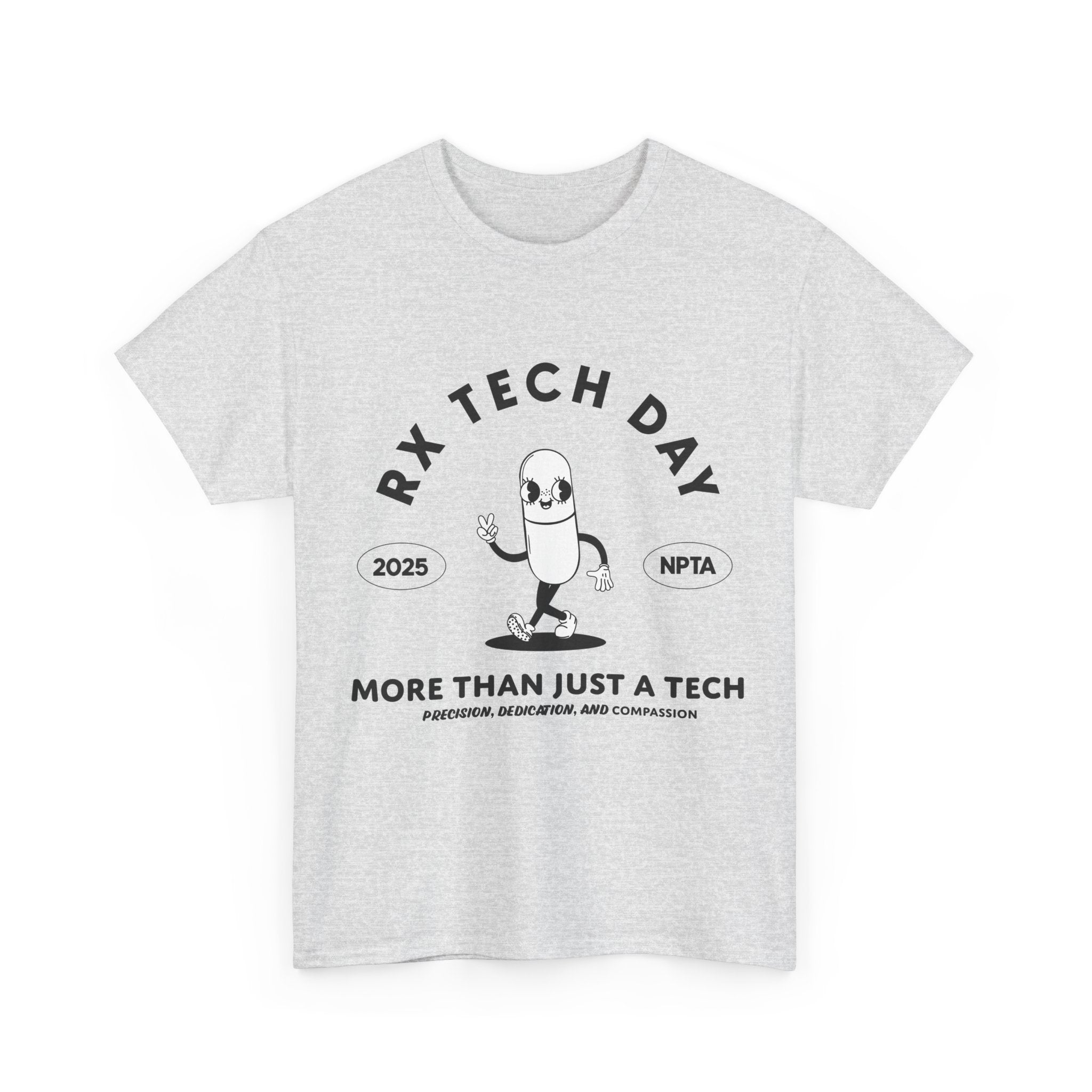 World Rx Tech Day 2025  Pill Cartoon Character Shirt