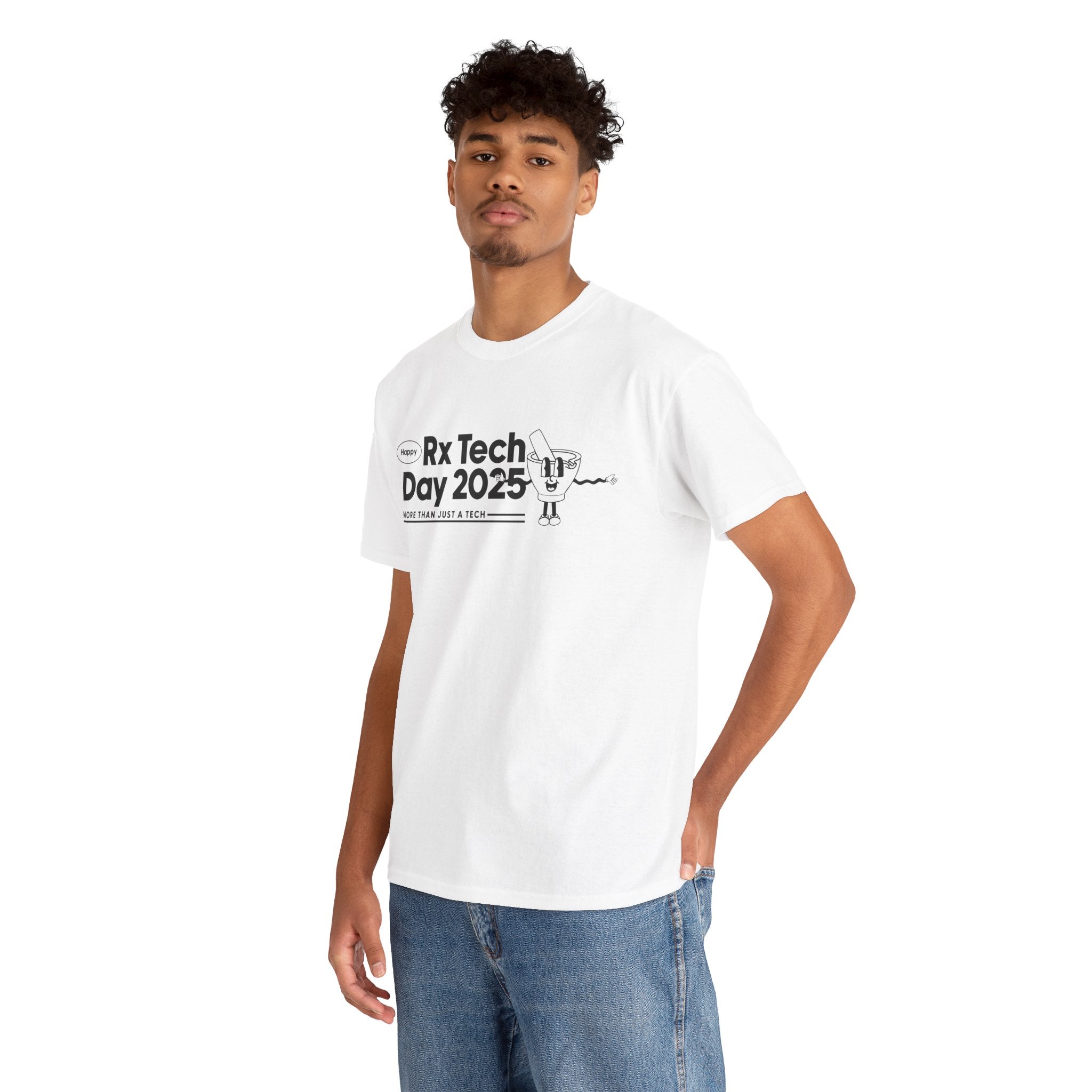 World Rx Tech Day 2025 Mortar and Pestle Mascot Shirt V2
