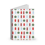 Pharmacy Pill Ornaments - Notebook (White)