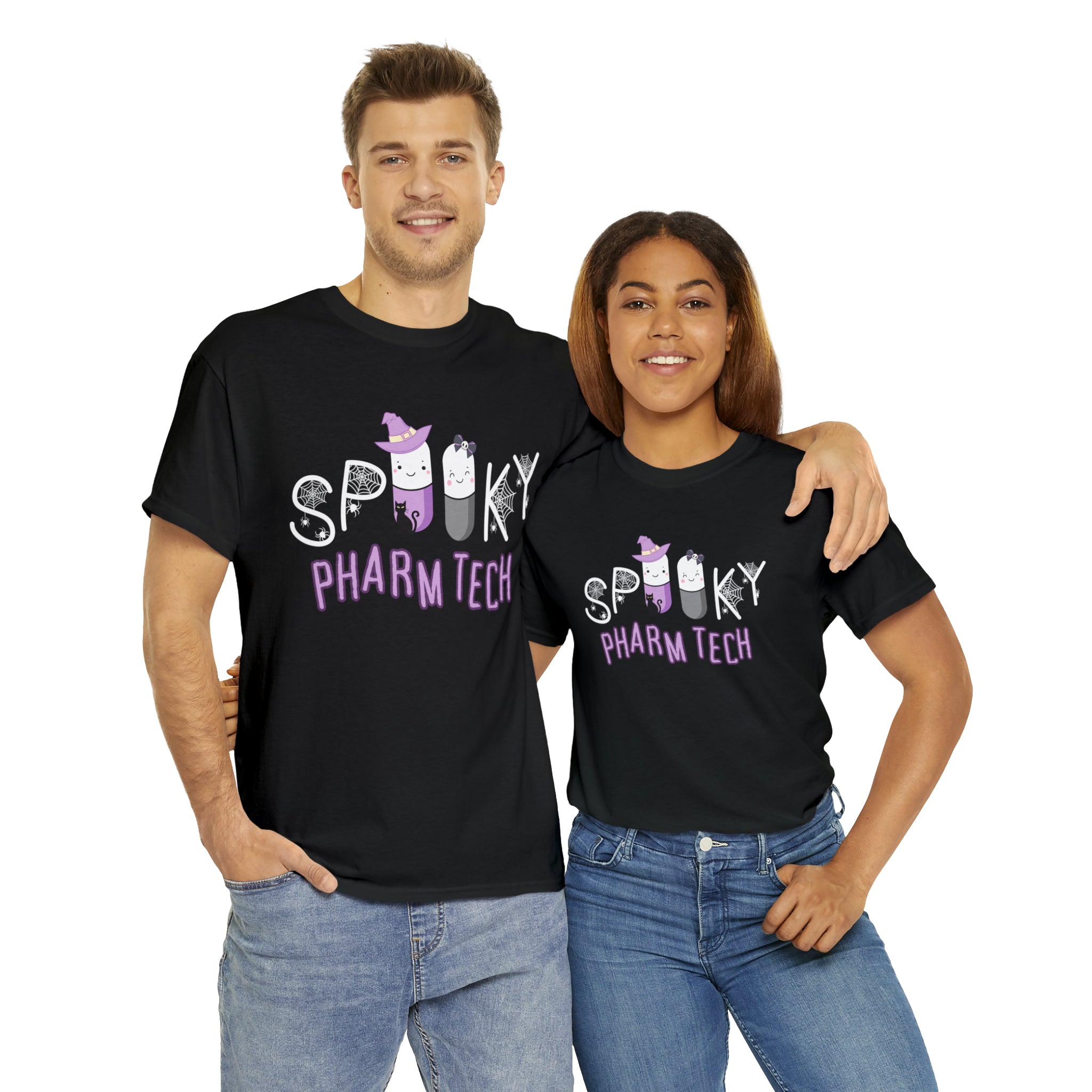 Spooky Pharm Tech "Spider Webs" T-Shirt