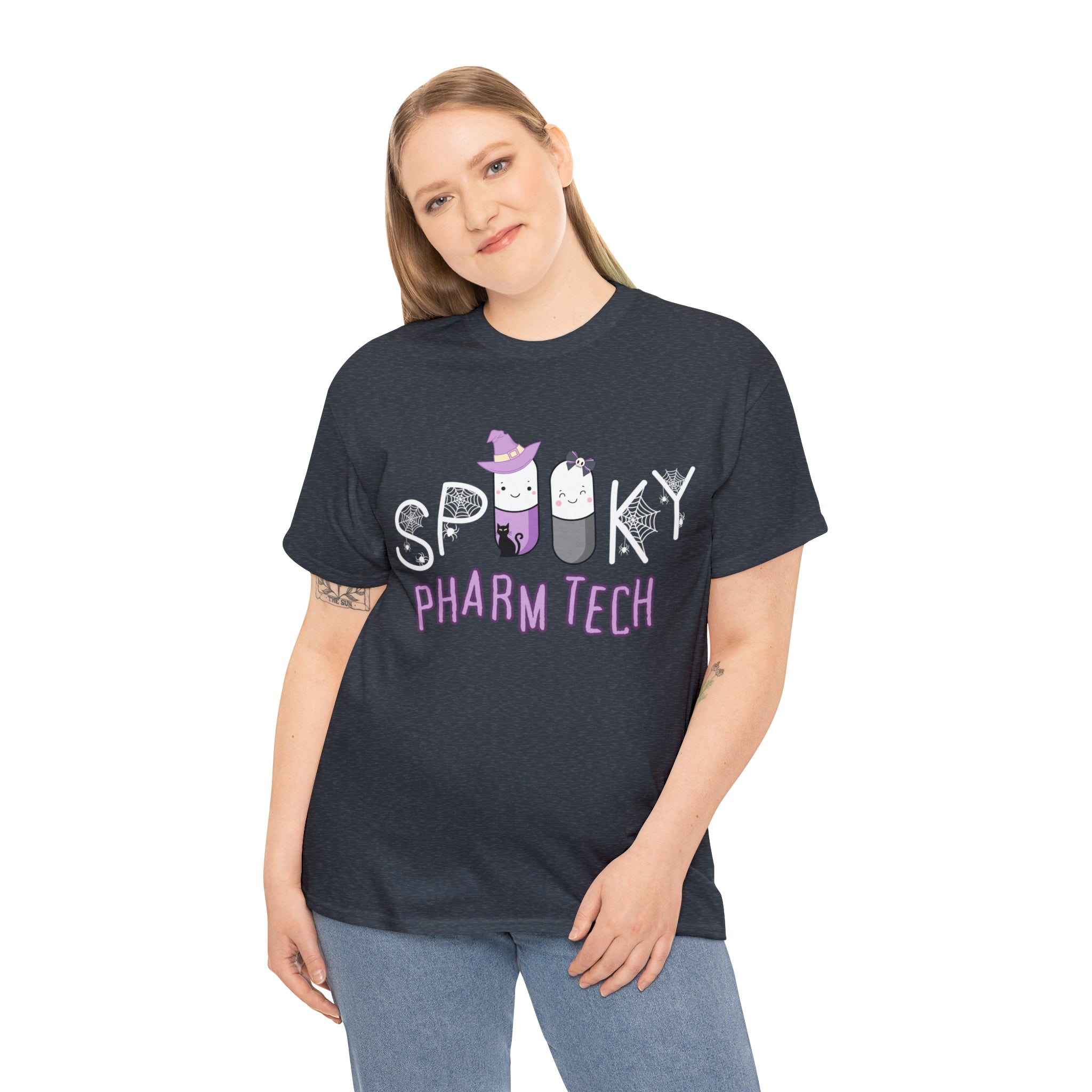 Spooky Pharm Tech "Spider Webs" T-Shirt
