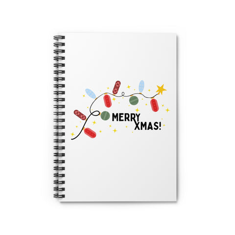 Merry Rxmas - Notebook (White)