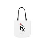 Rx Santa Hat (White) - Polyester Canvas Tote Bag