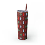 Pharmacy Pill Ornaments - Skinny Tumbler with Straw, 20oz