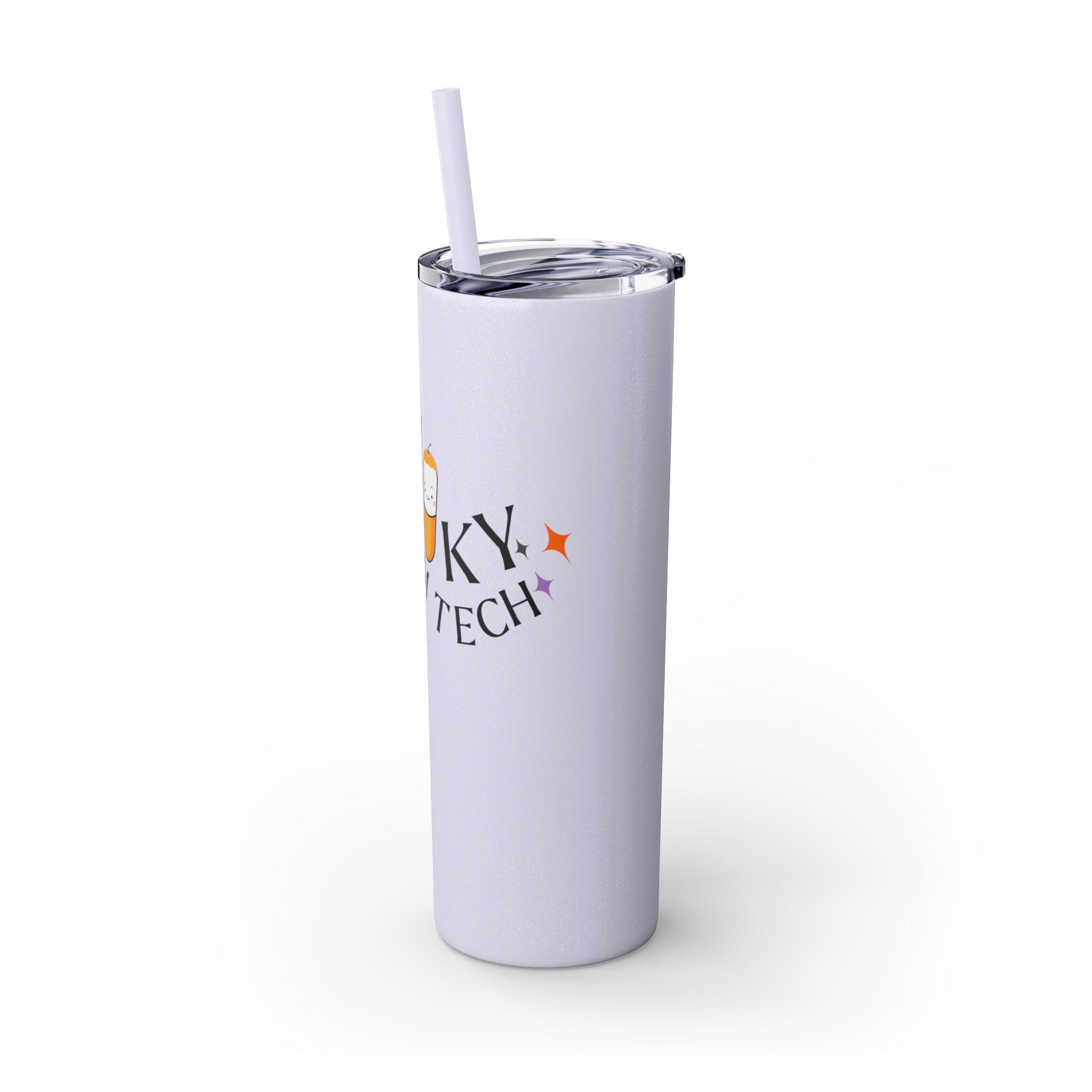 Spooky Pharm Tech Skinny Tumbler with Straw, 20oz