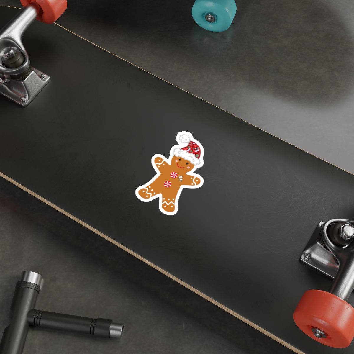 Rx Gingerbread Sticker #2
