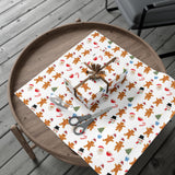 Rx Gingerbreads - Gift Wrap Papers (White)