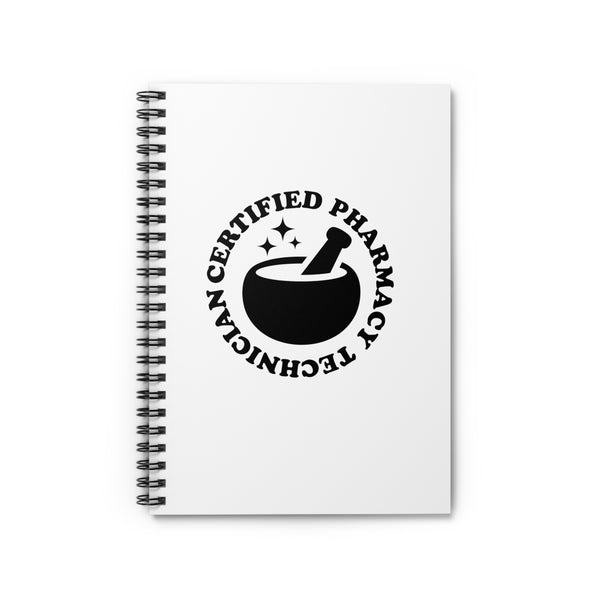 CPhT Mortar & Pestle Notebook- White