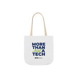 RxTech Day 2025 "More Than Just A Tech" (White) - Polyester Canvas Tote Bag