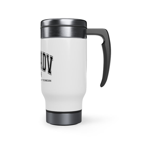 CPHT Advanced Certified Pharmacy Technician - V2 Travel Mug with Handle, 14oz