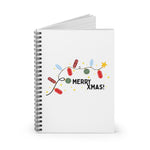 Merry Rxmas - Notebook (White)