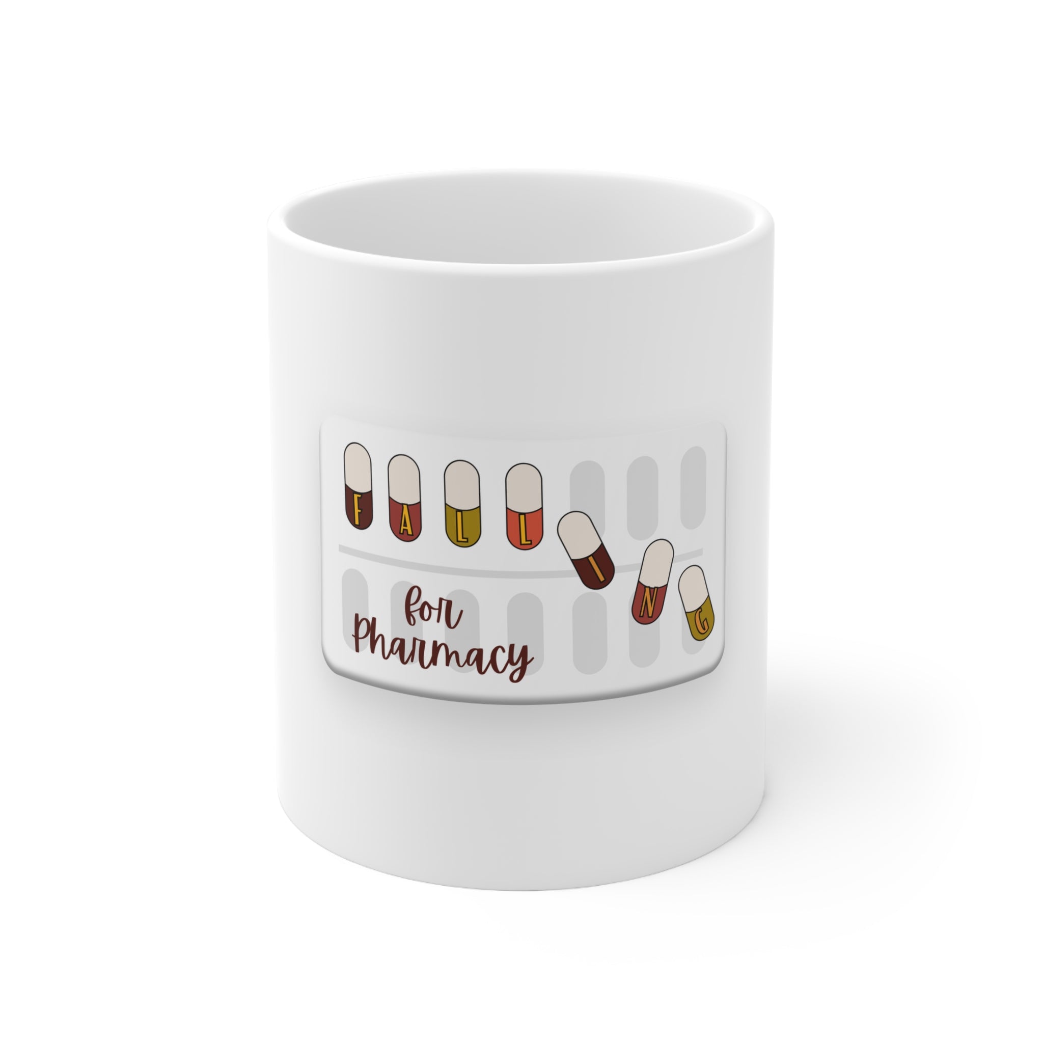 Falling for Pharmacy Ceramic Mug 11oz- White