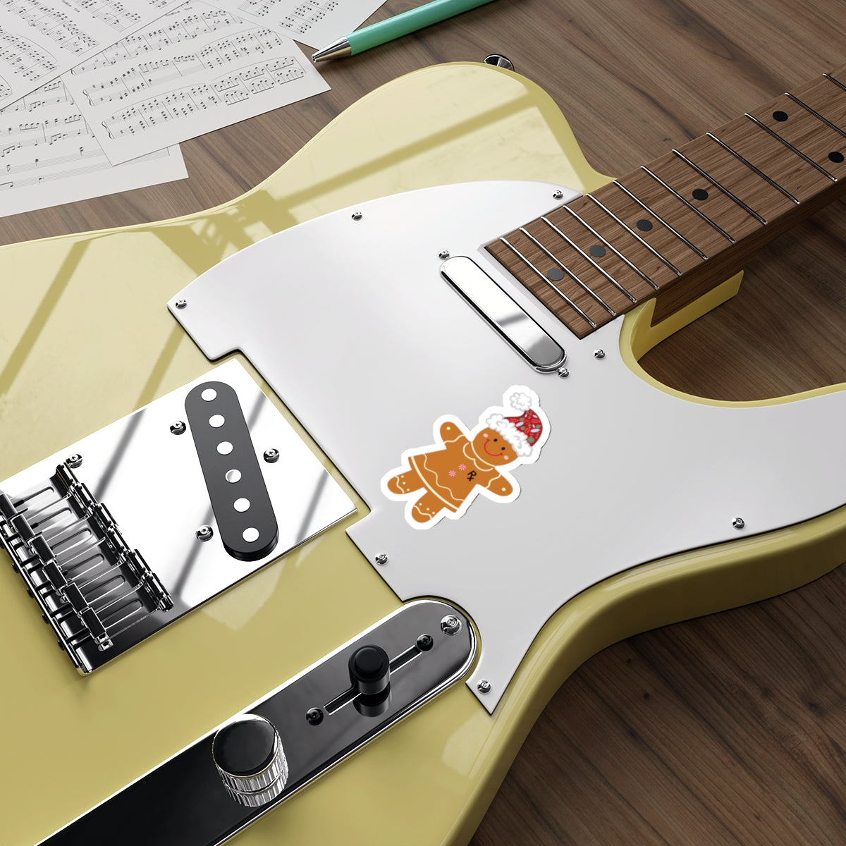 Rx Gingerbread Sticker #1