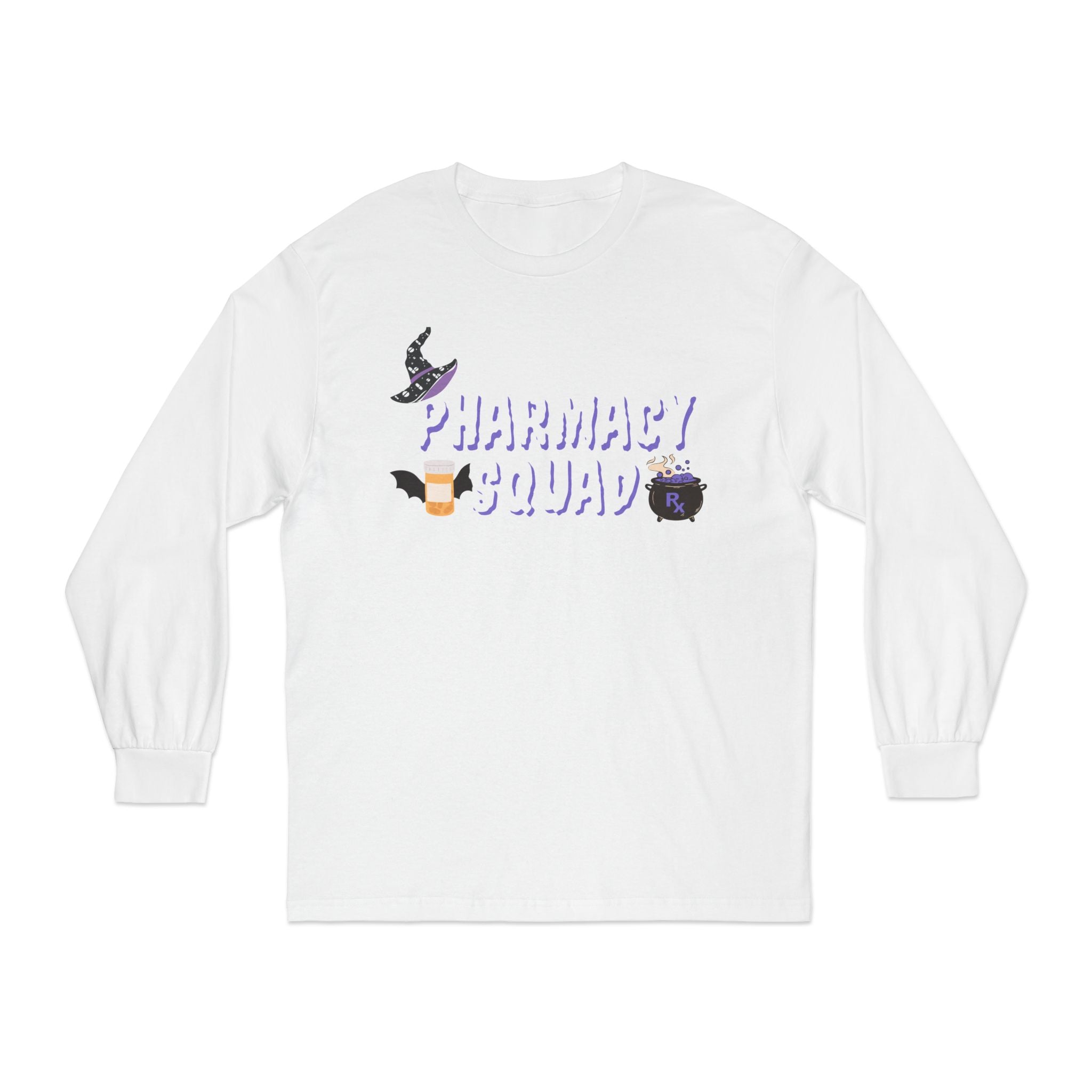 Halloween 2025 Pharmacy Squad Long Sleeve T-Shirt