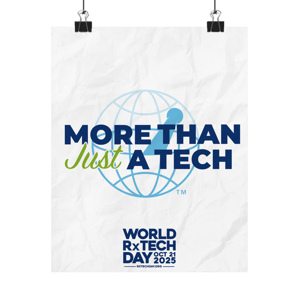 World Rx Tech Day 2025 Poster – Classic Logo Edition
