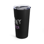 Spooky Pharm Tech "Spider Webs" Tumbler 20oz- Black