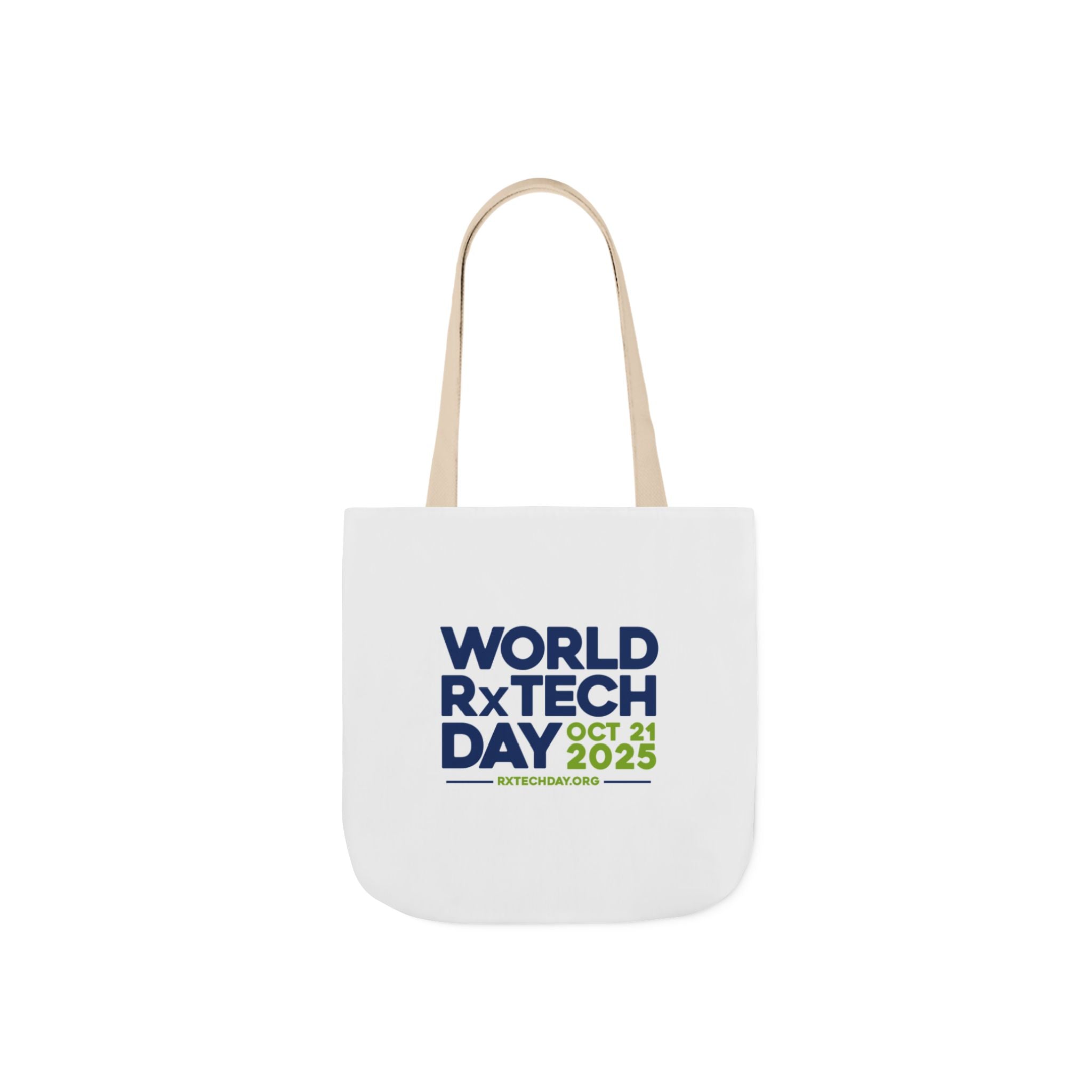 RxTech Day 2025 "More Than Just A Tech" (White) - Polyester Canvas Tote Bag