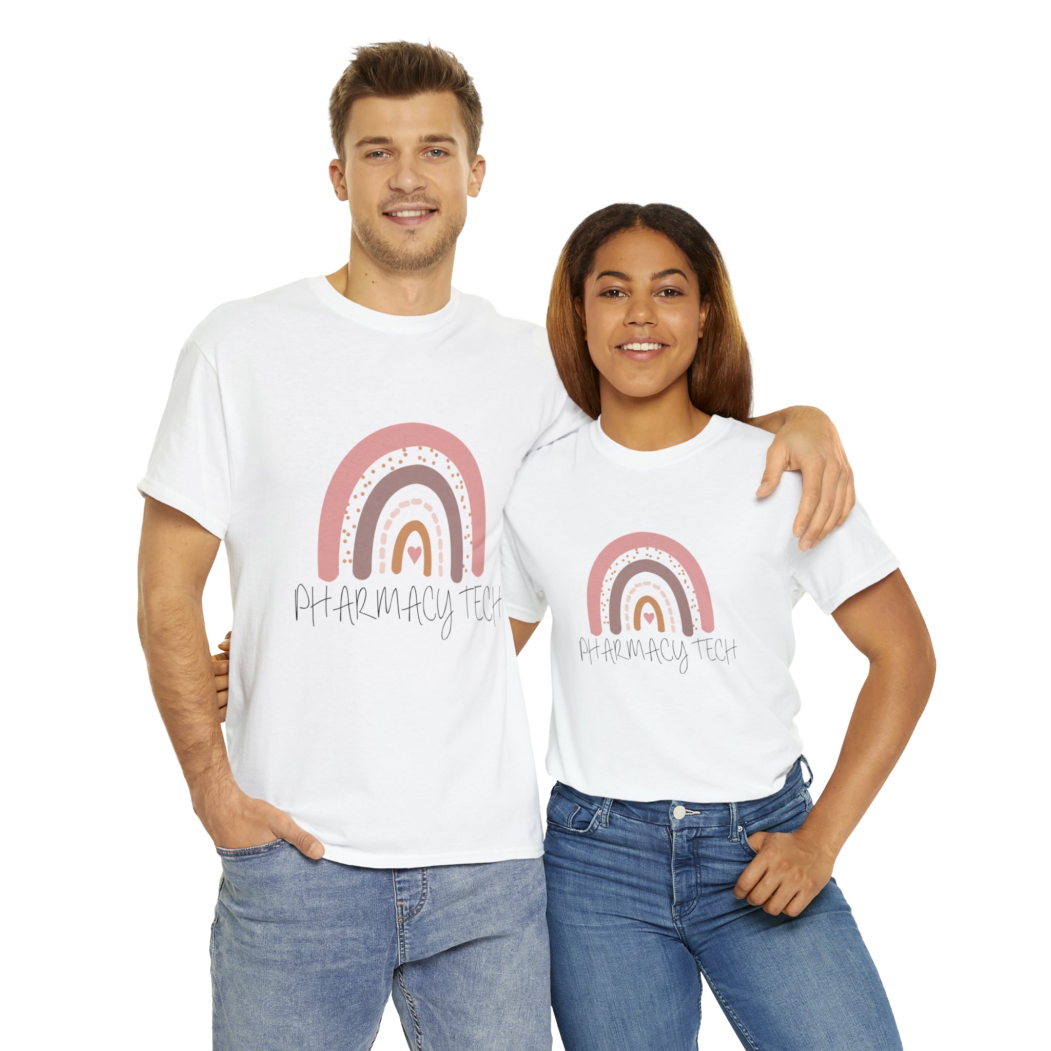 Pharmacy Tech Rainbow T-Shirt