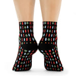 Pharmacy Pill Ornaments - Socks (Black)