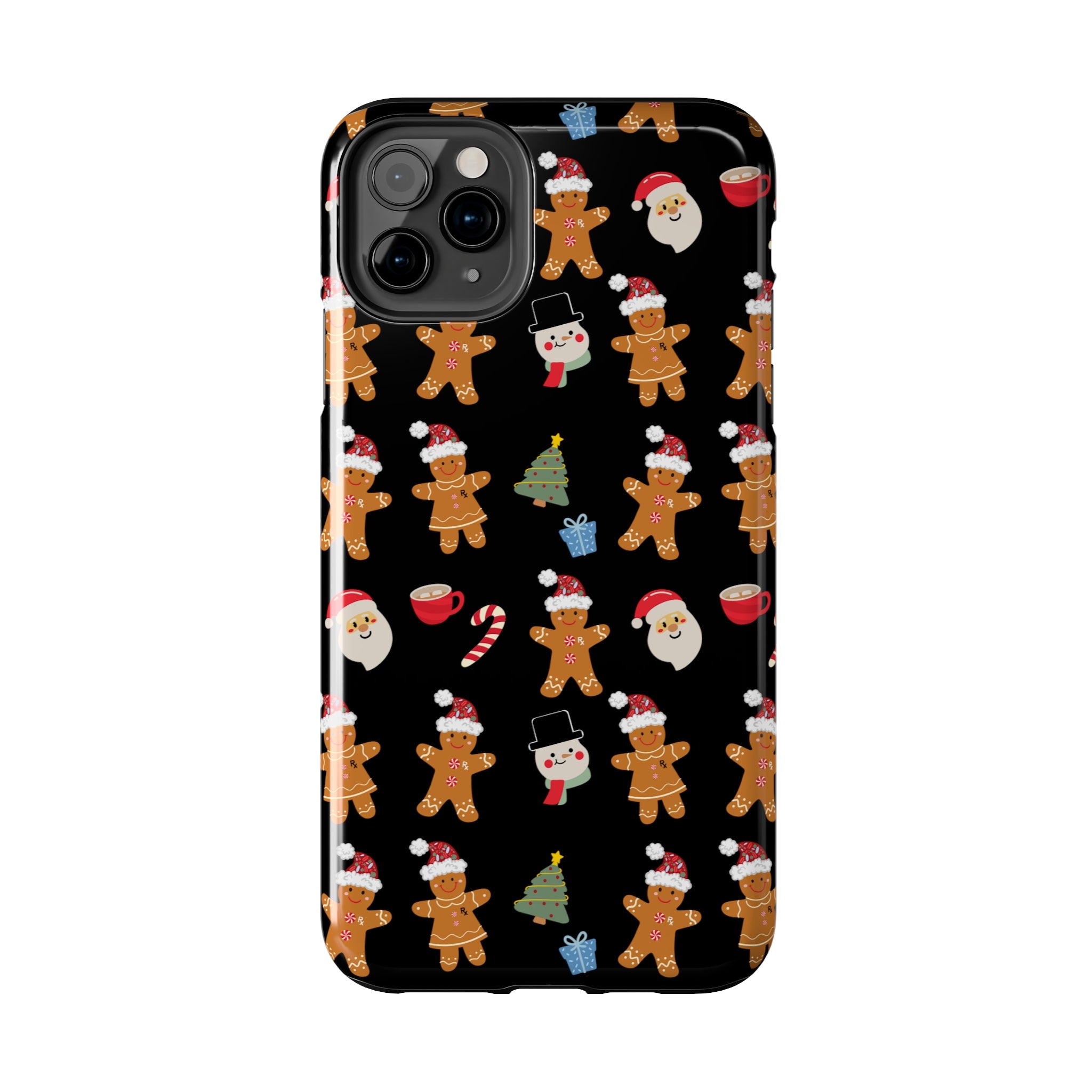 Rx Gingerbreads - Phone Case (Black)