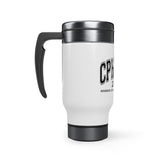 CPHT Advanced Certified Pharmacy Technician - V2 Travel Mug with Handle, 14oz