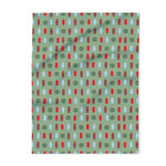 Pharmacy Pills Ornaments - Arctic Fleece Blanket (Green)