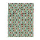 Pharmacy Pills Ornaments - Arctic Fleece Blanket (Green)