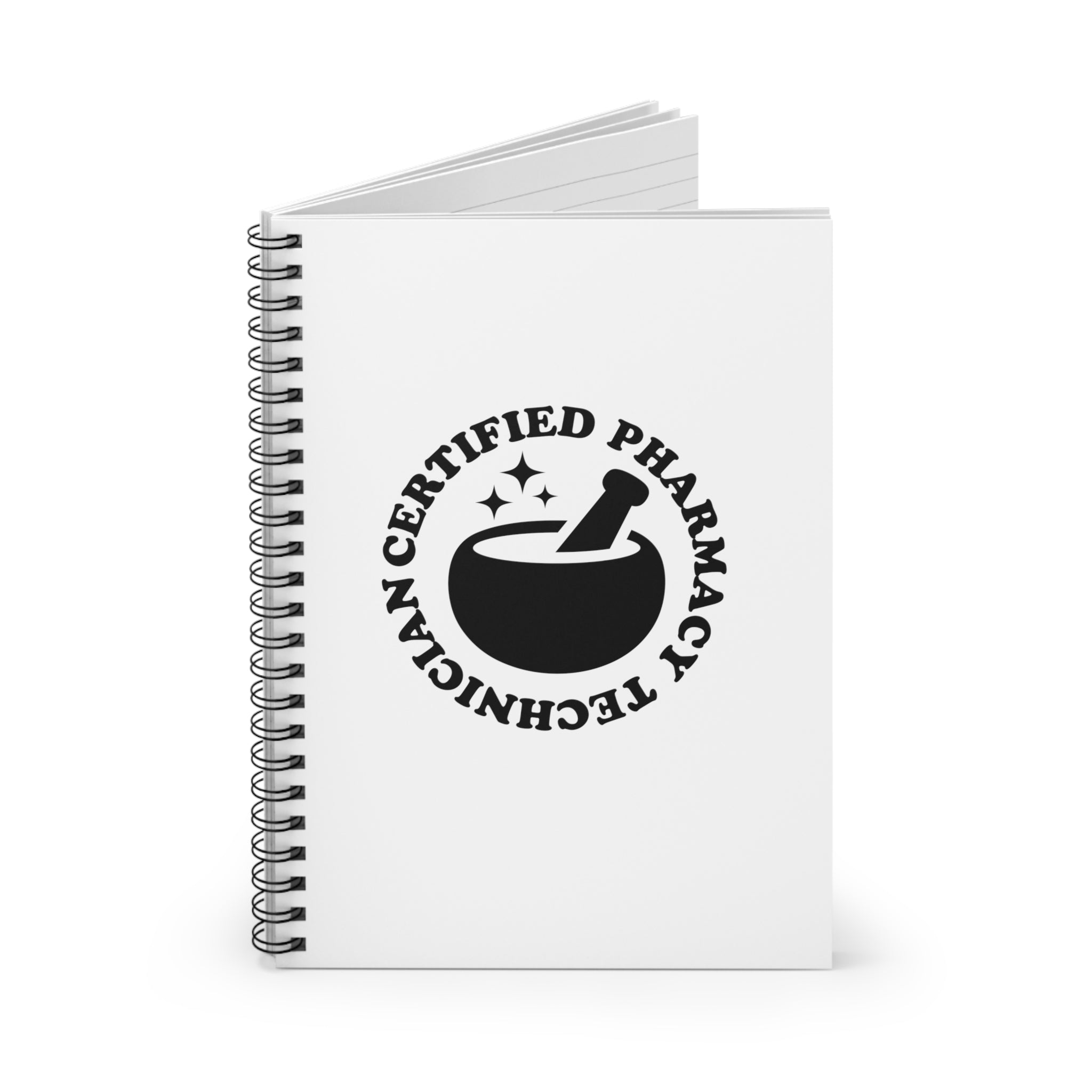 CPhT Mortar & Pestle Notebook- White
