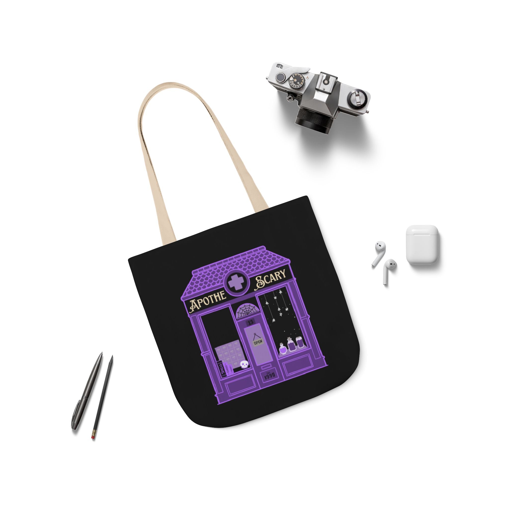 Halloween 2025 Apothescary - Polyester Canvas Tote Bag