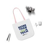RxTech Day 2025 "More Than Just A Tech" (White) - Polyester Canvas Tote Bag