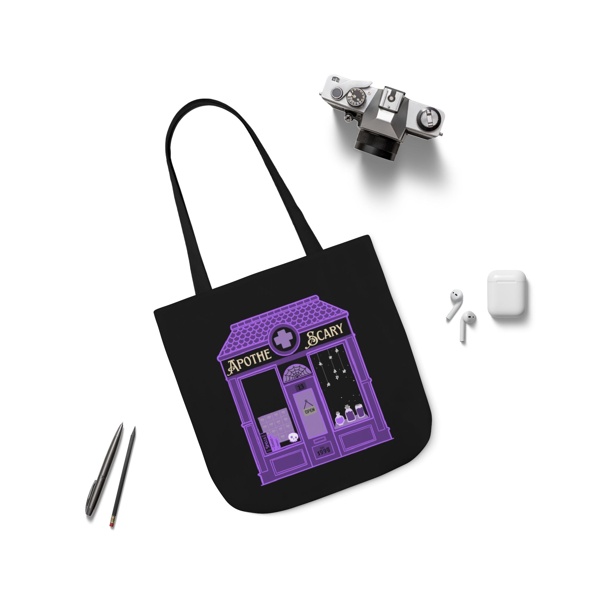Halloween 2025 Apothescary - Polyester Canvas Tote Bag