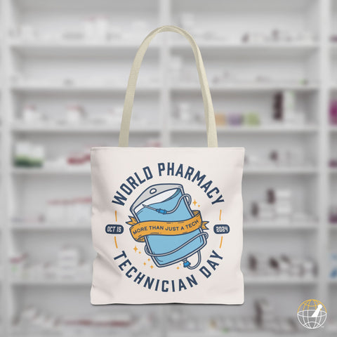 More Than Just A Tech: Pharmacy Technician Day 2024 Tote Bag //IV Bag Edition