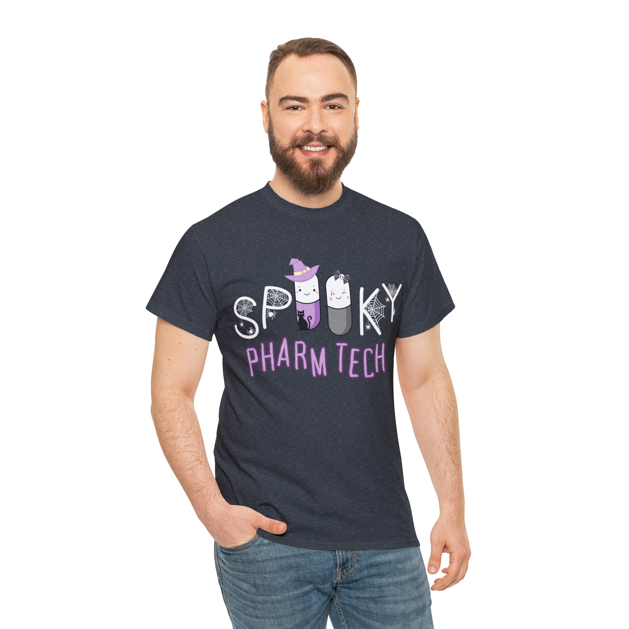 Spooky Pharm Tech "Spider Webs" T-Shirt