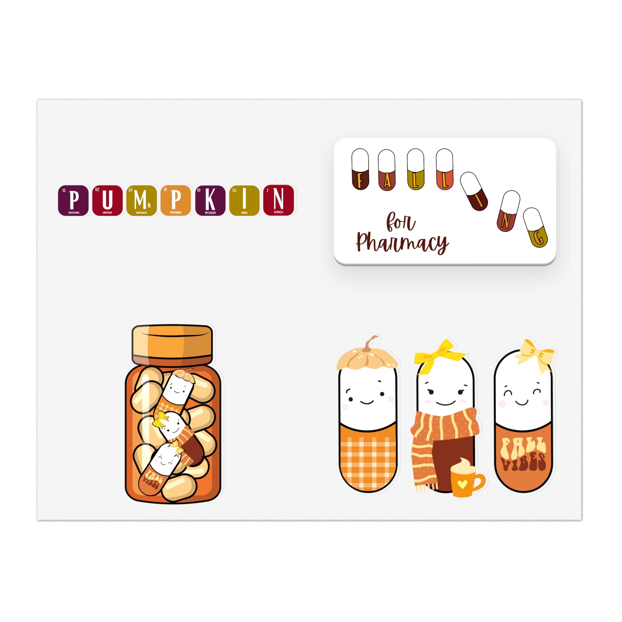 Fall Collection Sticker Pack