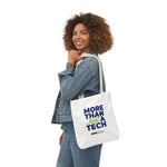 RxTech Day 2025 "More Than Just A Tech" (White) - Polyester Canvas Tote Bag
