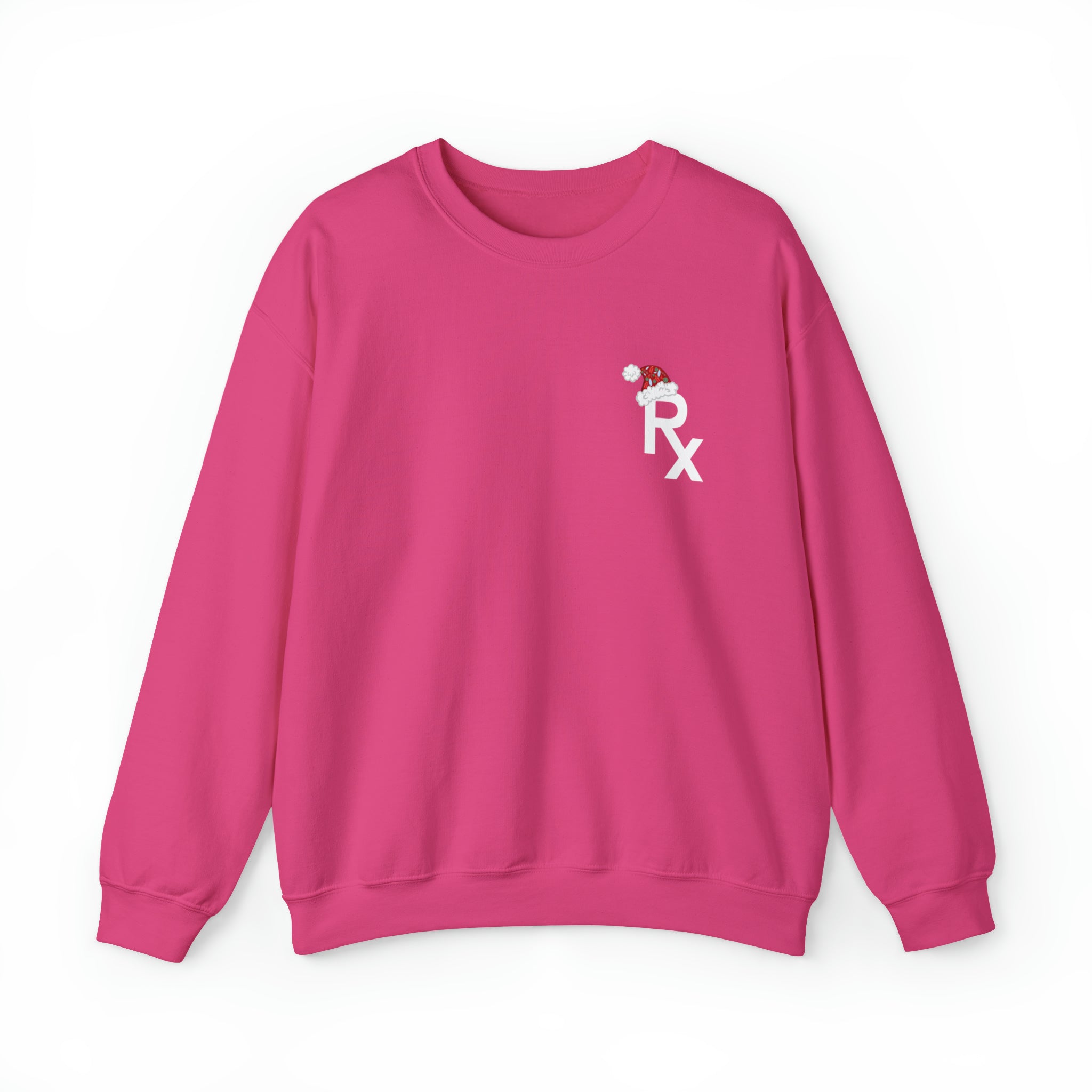 Rx Santa Hat - Unisex Heavy Blend™ Crewneck Sweatshirt