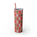 Pharmacy Pill Ornaments - Skinny Tumbler with Straw, 20oz