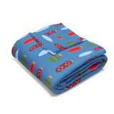 Pharmacy Pills Ornaments - Arctic Fleece Blanket (Blue)