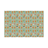 Rx Gingerbreads - Gift Wrap Papers (Green)