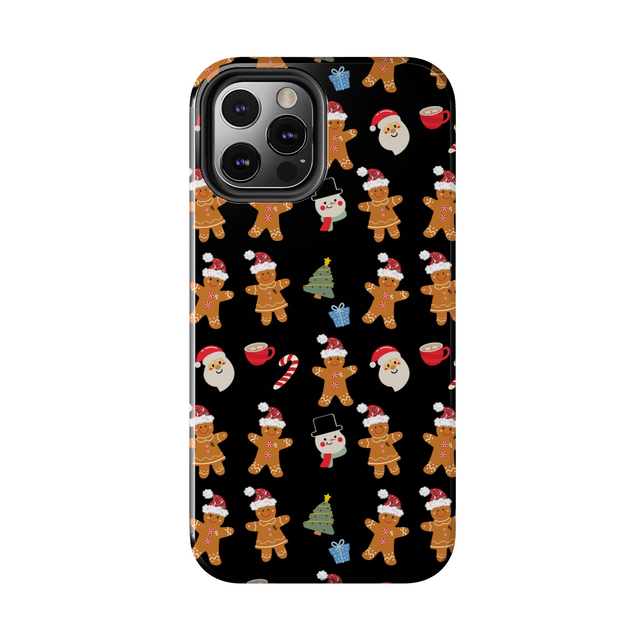 Rx Gingerbreads - Phone Case (Black)