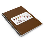 Falling for Pharmacy Notebook- Brown