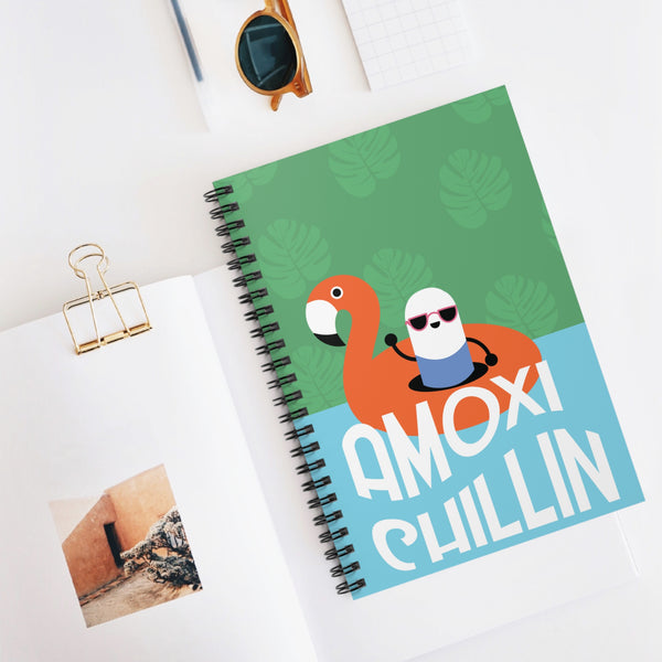 Amoxichillin Spiral Notebook - Ruled Line
