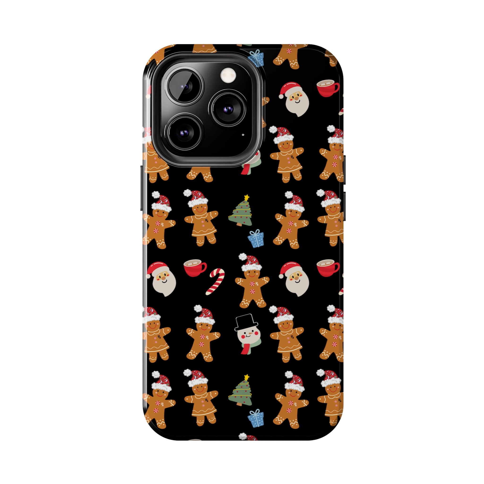 Rx Gingerbreads - Phone Case (Black)