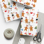 Rx Gingerbreads - Gift Wrap Papers (White)