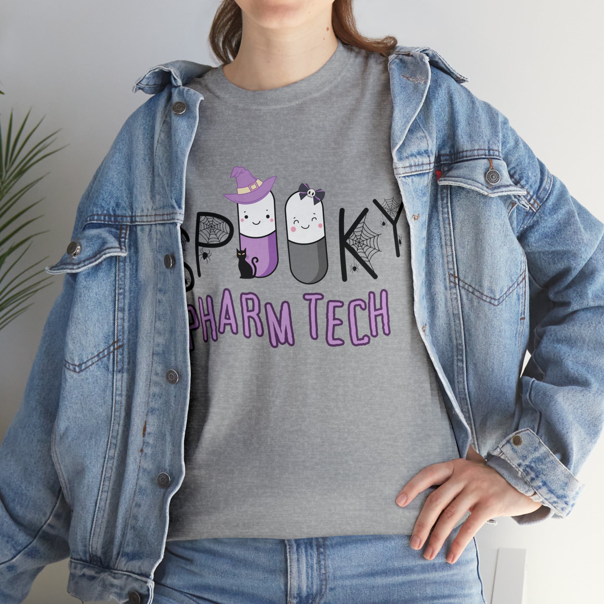 Spooky Pharm Tech "Spider Webs" T-Shirt